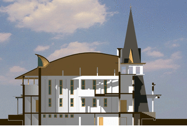 Nyíregyháza-Sóstói Református Templom – építész: Kulcsár Attila