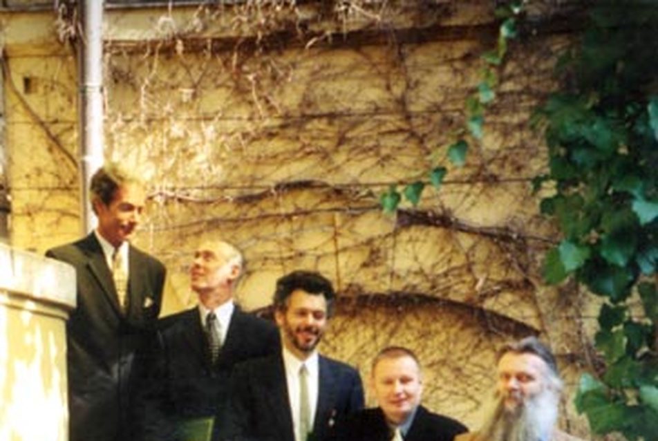 balról: Ferkai András, Szász László, Sugár Péter, Siklósi József és Nagy Bálint; fotó: vm