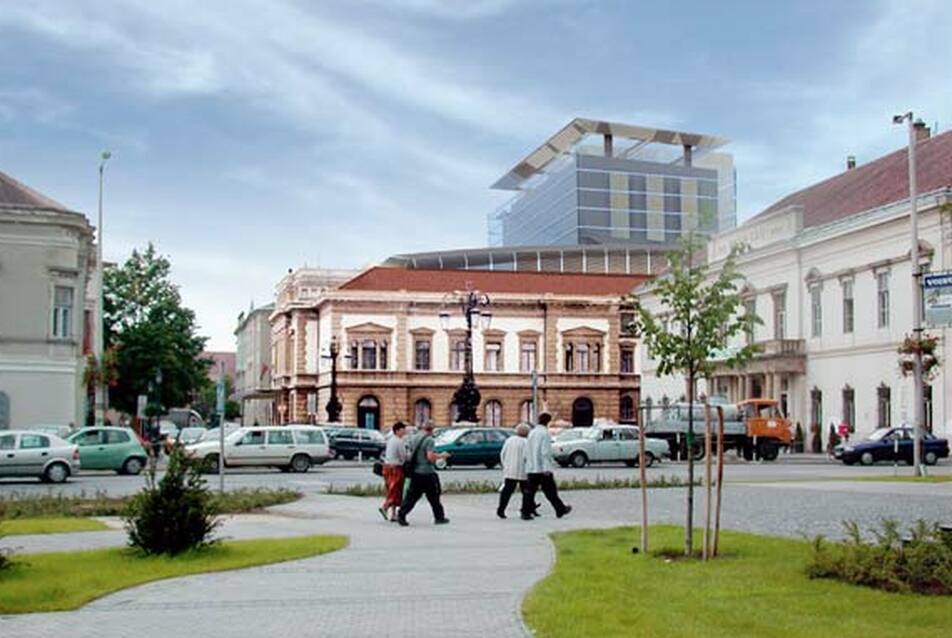 Kihirdették a Székesfehérvári Vörösmarty Színház rekonstrukciójára és bővítésére kiírt tervpályázat eredményét