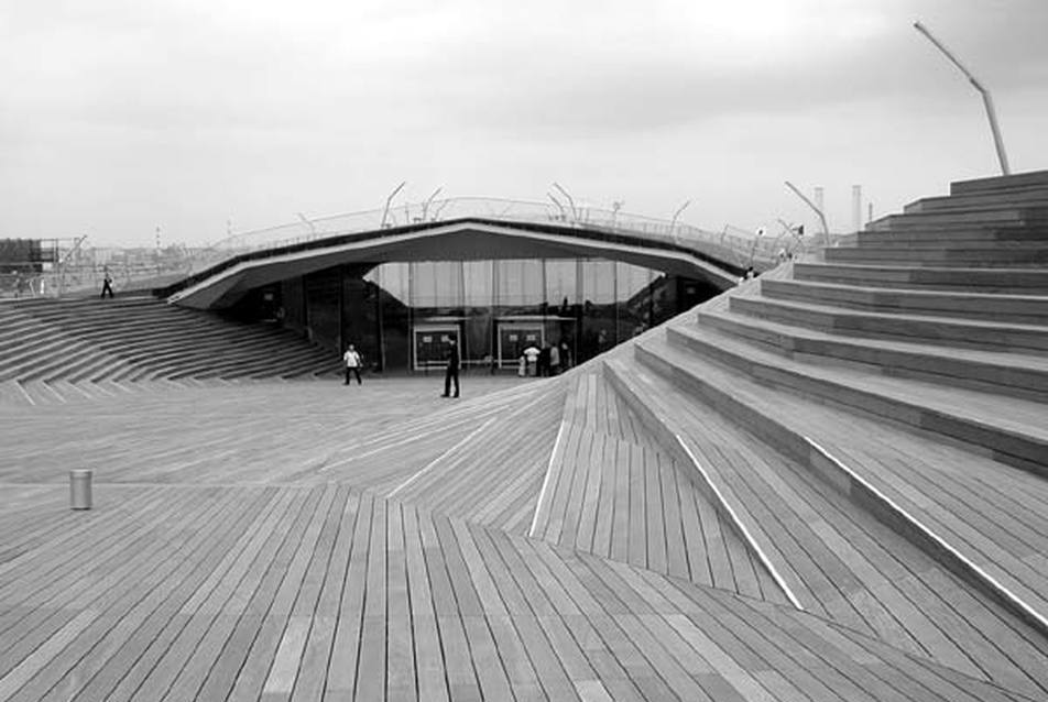 A yokohamai kompállomás - Foreign Office Architects