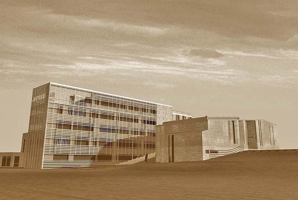 A Tessedik Sámuel Fõiskola szarvasi campusán többfunkciós épület kialakítása