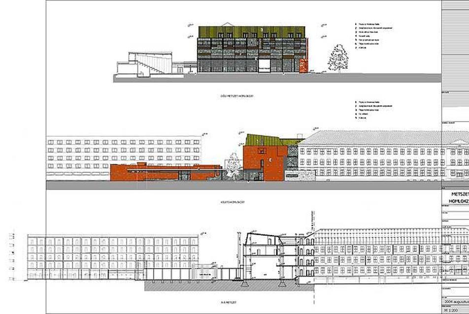 TSF Mezőgazdasági Főiskolai Kar, Mezőtúr, Petőfi tér l. sz. ingatlanán a meglévő épületegyüttes bővítése