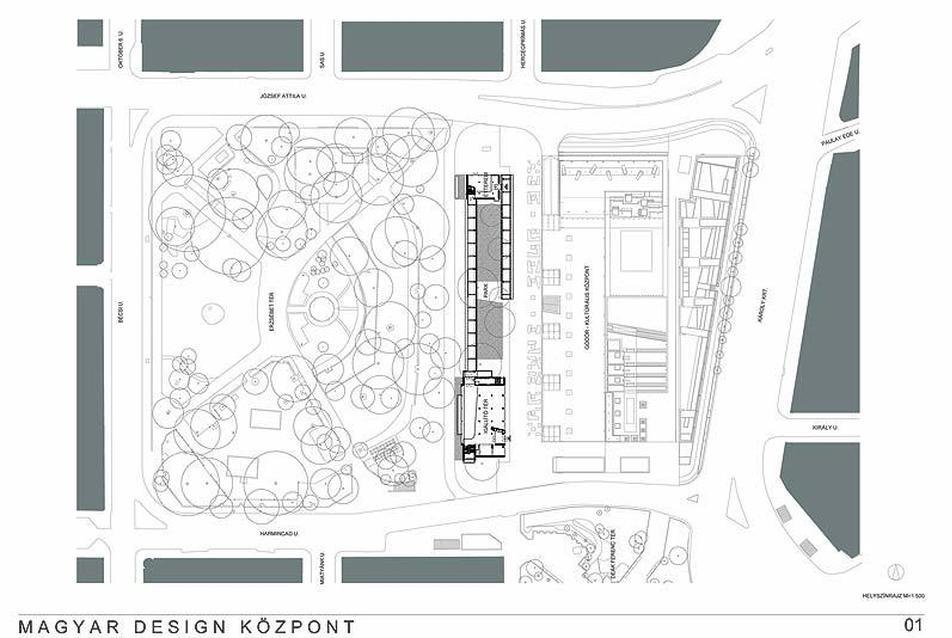 Design Terminál (Magyar Design Központ) tervpályázat / II. díj