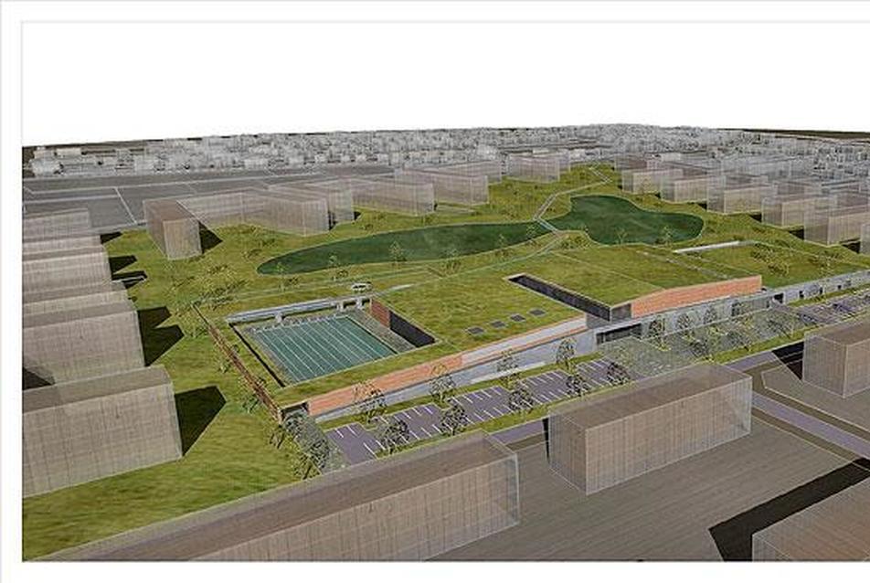 Budaörs városi uszoda-sportcsarnok - országos nyílt építészeti tervpályázat eredménye
