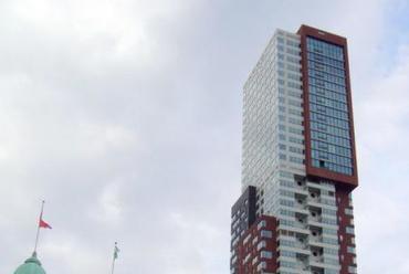 Hotel New York és  a Montevideo toronyház(Mecanoo Architecten)
