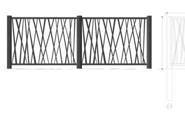 kerítés