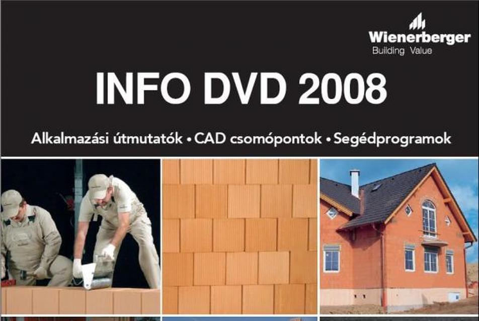 Tervezői segédletek és új csomópontok a Wienerberger INFO-DVD-n