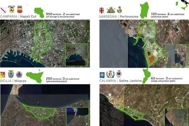 A dél-itáliai vízpart-rehabilitációs terv