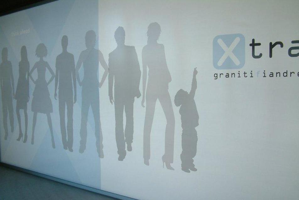 a GranitiFiandre új, s immár díjnyertes brand-del jelent meg nemrégiben