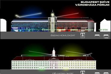 Budapest Szíve - Városháza Fórum tervpályázat - Murphy/Jahn