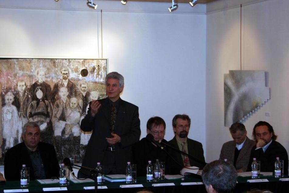 balról: Szekér László, Fegyverneky Sándor, Kálmán Ernő, Benécs József, Kucsera Mihály és Béleczky Attila