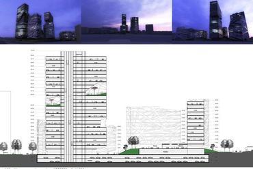 100 méter magas tornyok - Sporaarchitects