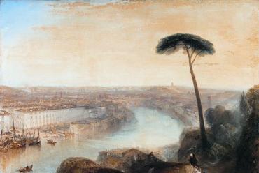 Turner: Róma az Aventinus dombról, 1836 Olaj, vászon 91,6 x 124,6cm National Gallery of Scotland, Edinburgh