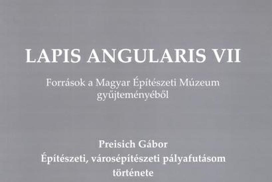 Preisich-kötet a Lapis Angularis sorozatban
