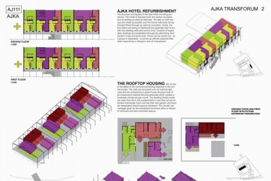 Europan 10 a  második helyezett  pályamű