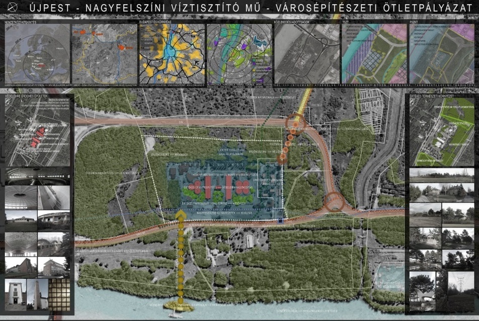 Újpesti víztisztító mű, 1 tabló: vizsgálat — Urban-Lis Stúdió