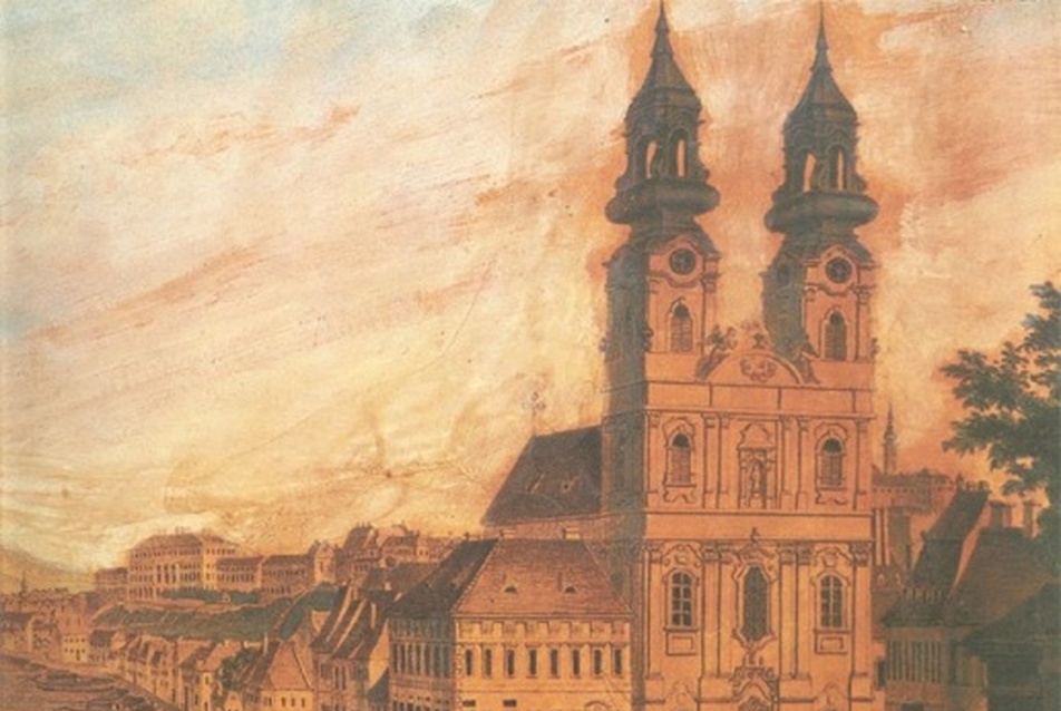  A Batthyány tér 1835-ben Weissenberg Ignác festménye