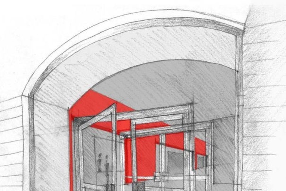 A Magyar Nemzeti Galéria „A” épület fogadótereinek kialakítása
