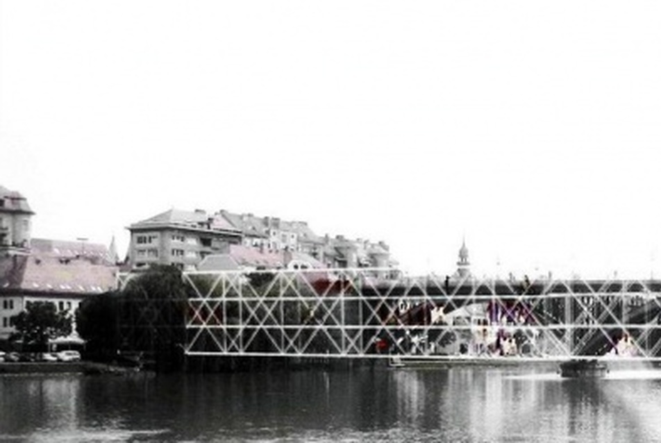 Maribor EKF 2012 - Gyalogos híd a Dráván 3. díj