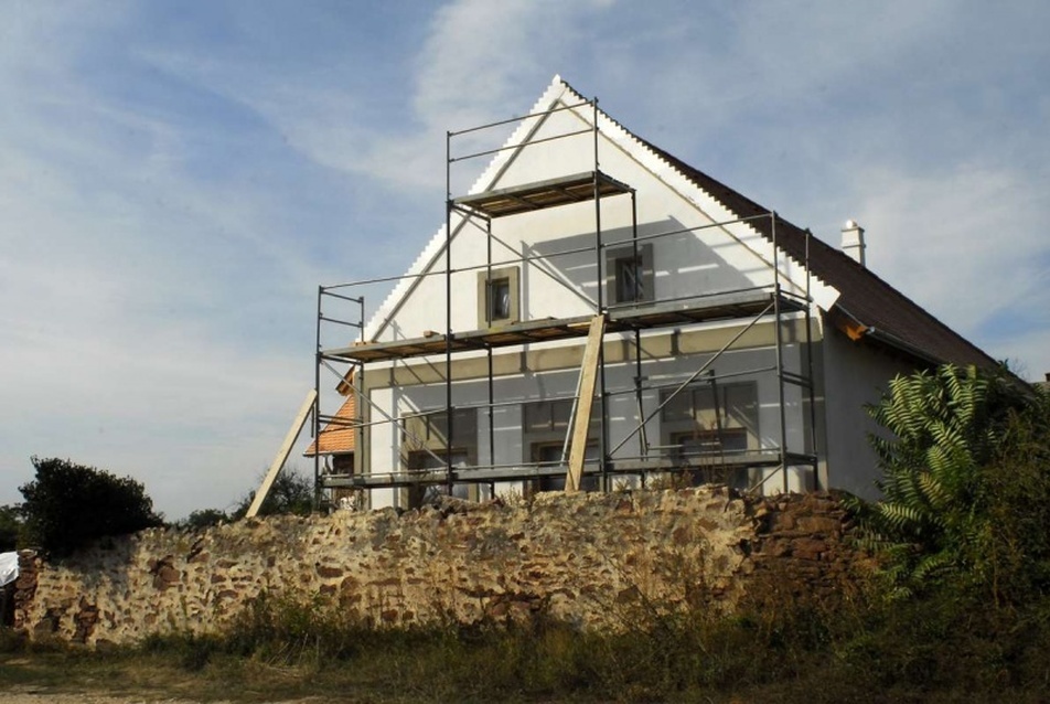 Családi ház Felsőörsön, az építkezés folyamata - építész: Kazinczy Gyöngyvér