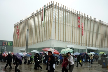 Expo2010 Sanghaj - Magyar pavilon, építész: Lévai Tamás