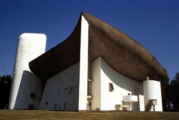 Notre Dame-du-Haut, zarándokkápolna, Ronchamp, Le Corbusier, 1954