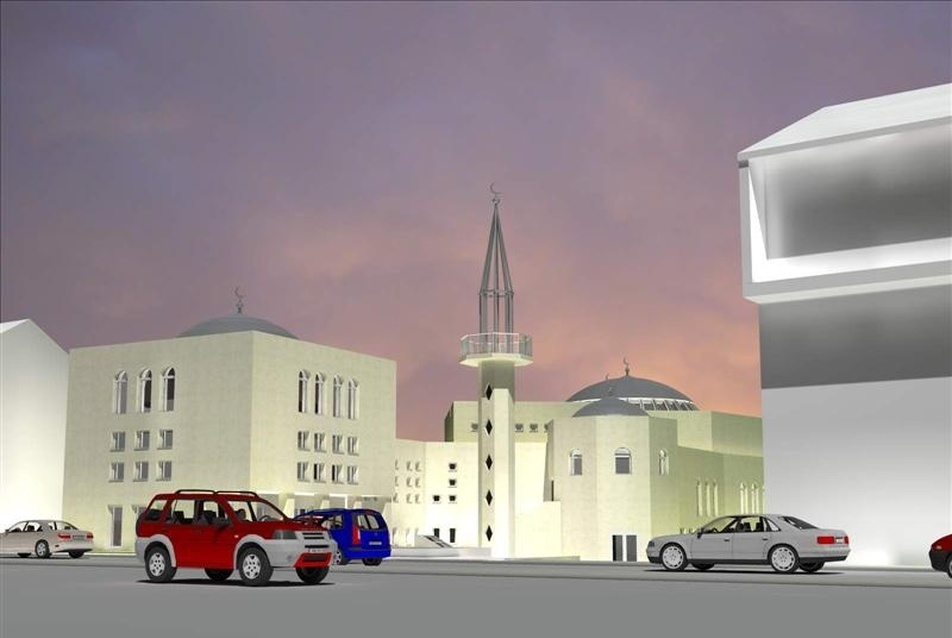 Mecset és Iszlám Kulturális Központ - építész: Koós Miklós