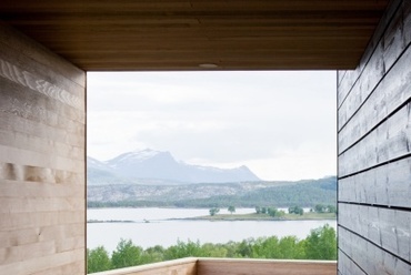 Knut Hamsun központ, Norvégia - építész: Steven Holl Architects, fotó: Iwan Baan