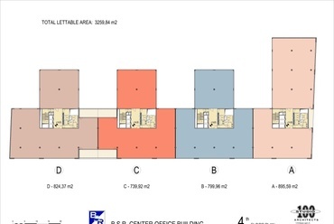 BSR Center - 4. szint alaprajz