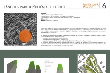 Táncsics park területének fejlesztése - S73 Kft., Archimago Kft., Pécsépterv