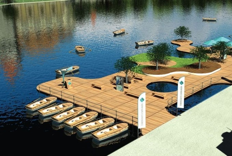 Városligeti csónakázótó - I.D.O.M. Design és Design Donum