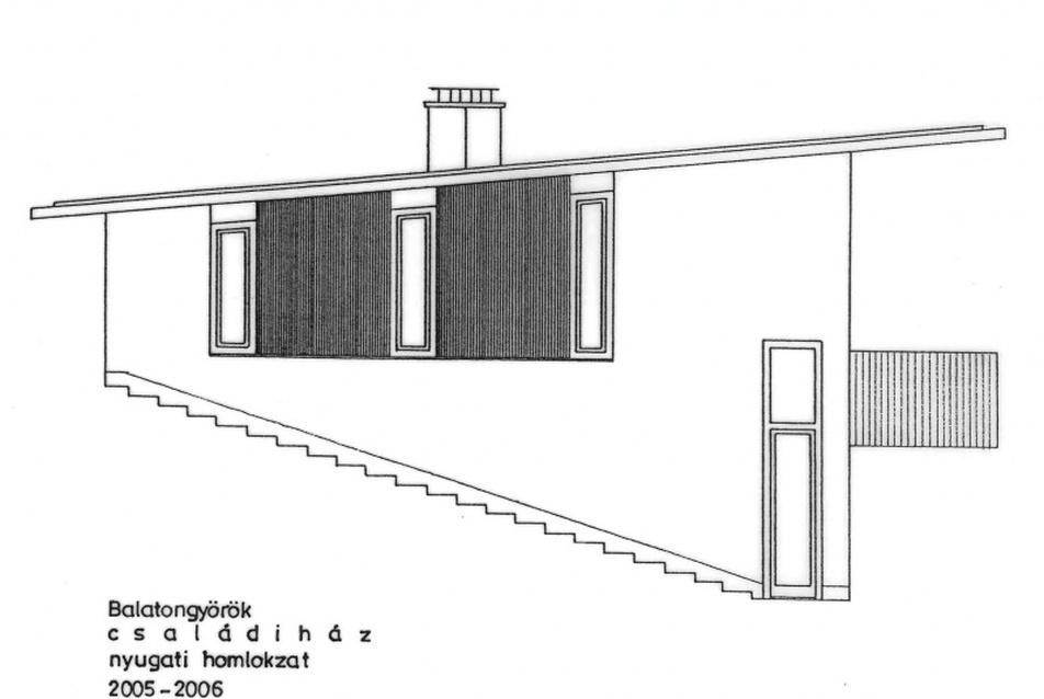 Villa-lak Balatongyörökön - építészet: Tomay Tamás