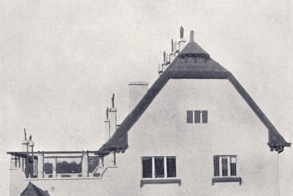 Malonyay Dezső villája, 1905–1906 (XIV. Izsó utca 5.) Megjelent: A Ház, 1908. 35. p.