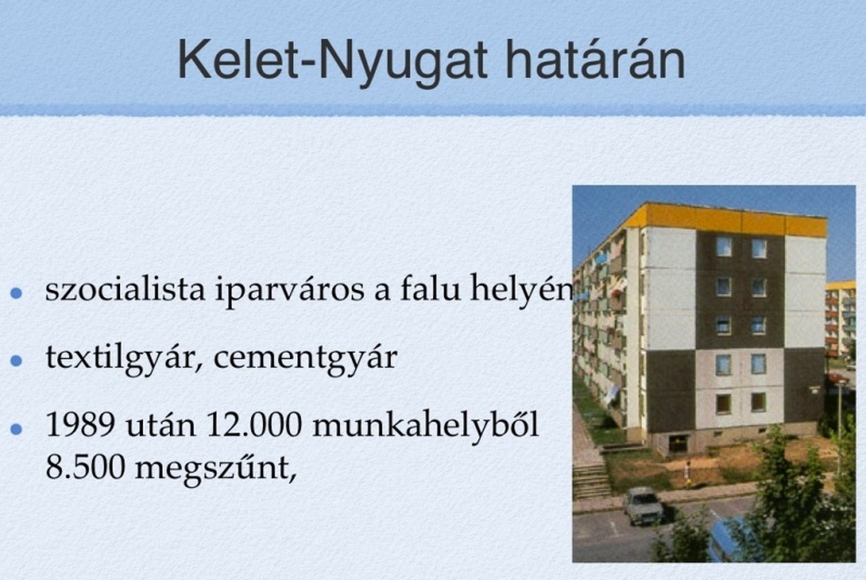 Kelet-nyugat határán