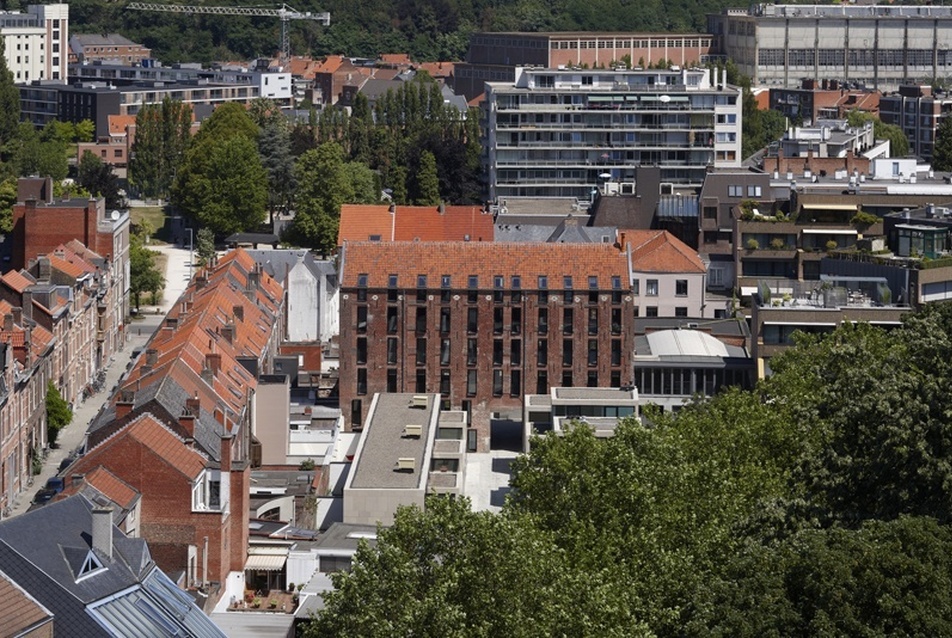 Sorházak és loft-lakások, Leuven - Bogdan &amp; Van Broeck Architects