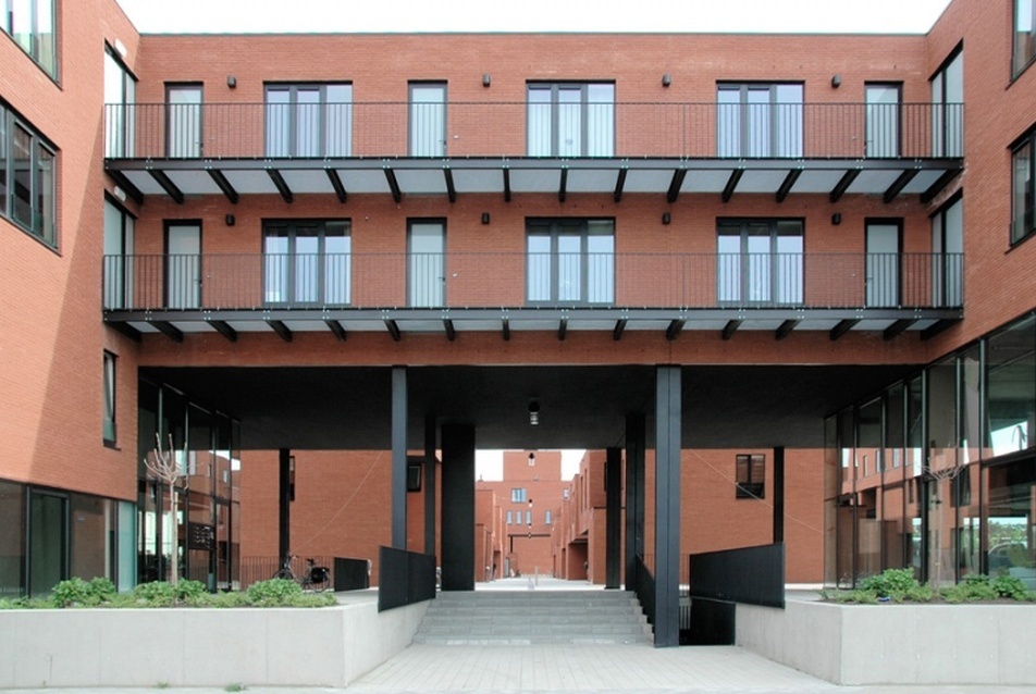 Új  városi blokk, Leuven - Bogdan & Van Broeck Architects