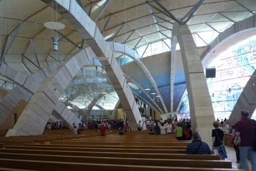 Renzo Piano: San Pio zarándoktemplom, fotó: Rab Hajnalka