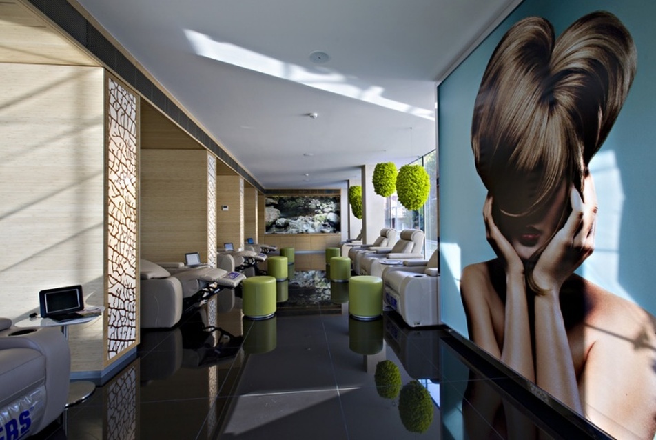 Zena Szépségcentrum - fodrászat - MYD-II. interior design