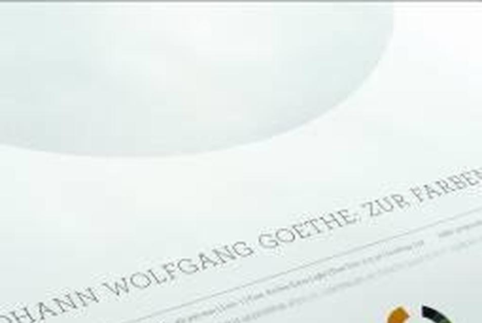 Goethe: Színtan - plakátsorozat