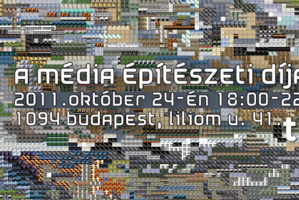 A Média Építészeti Díja - az október 24-i hétfő esti program részletesen