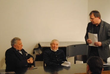 Dr. Csák Máté, Vadász György, Kálmán Ernő, fotó: Garai Péter