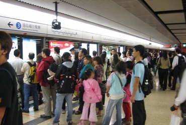 Hongkong. Metró  - fotó: Bérces  László