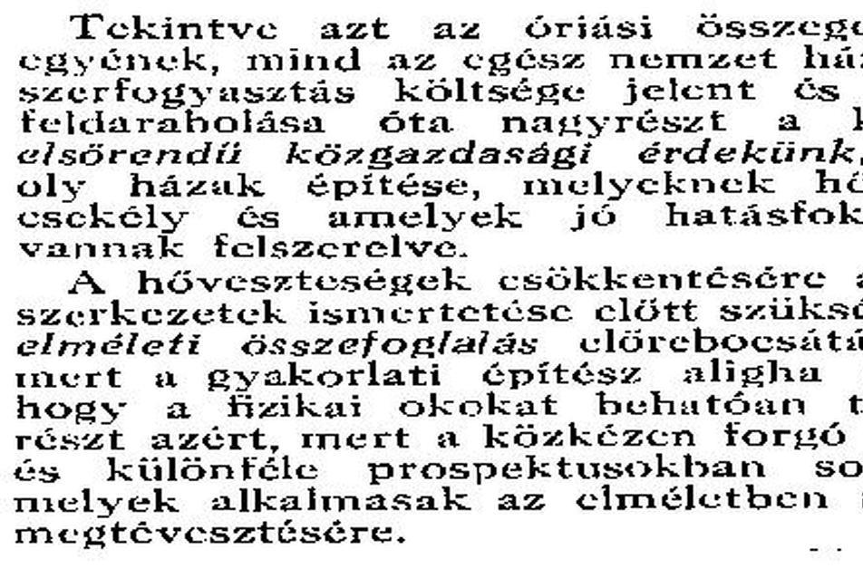 Huszti István: Milyen vastag legyen a hőszigetelés? - 5. ábra