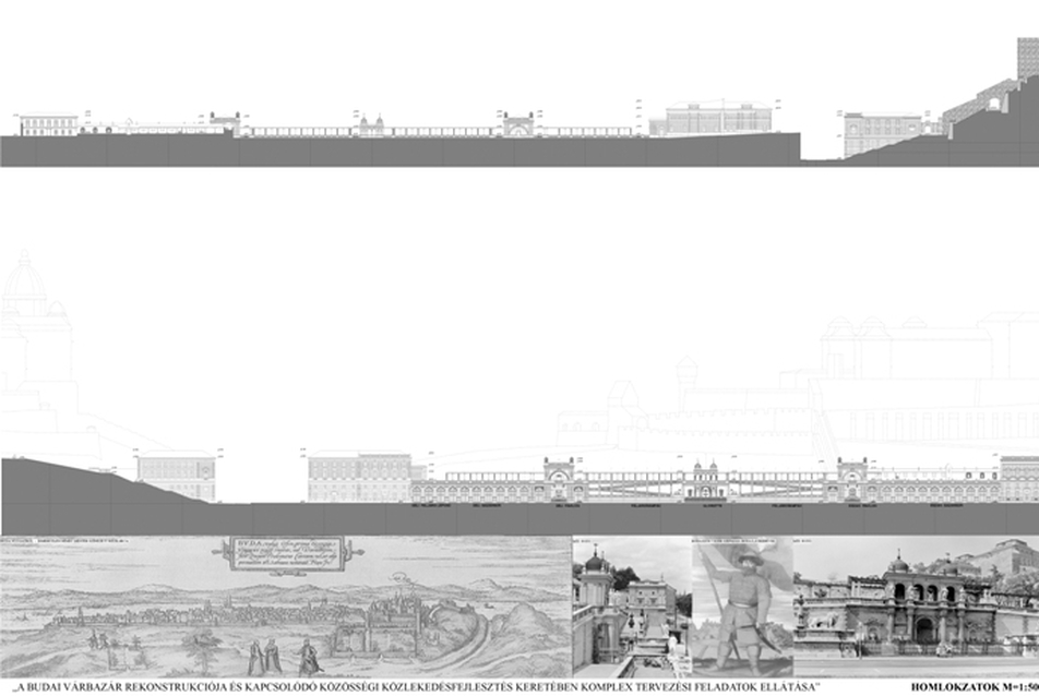A budai Várbazár rekonstrukciója - a Várkert Konzorcium pályázati terve