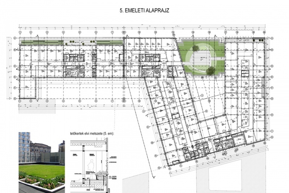 Nordic Light Offices irodaépület - vezető tervezők: Dr. Paulinyi Gergely DLA, Dr. Reith András PhD