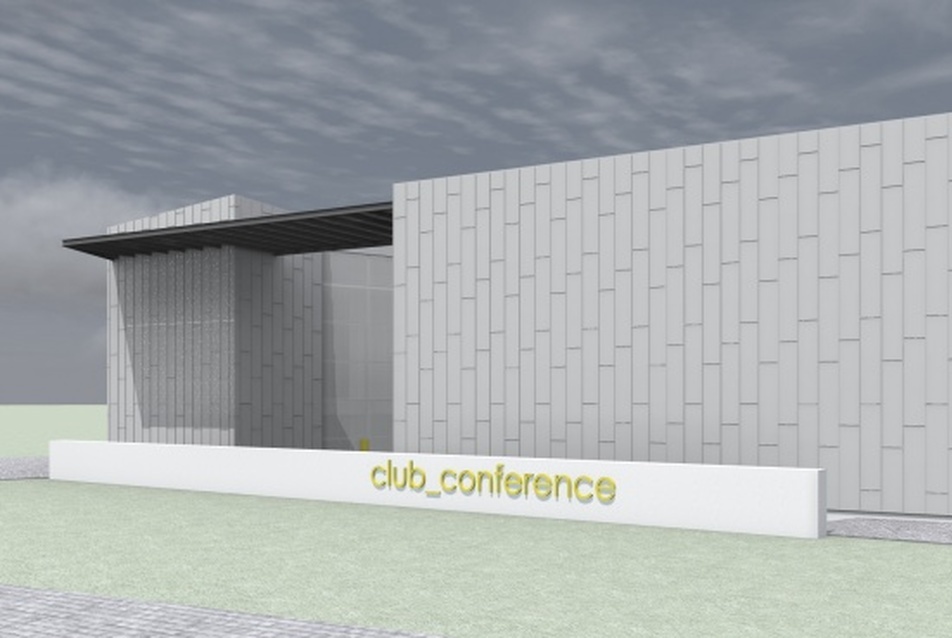 Konferenciaközpont és klubépület a kiskunlacházi reptérre – Sárközy Bálint diplomaterve