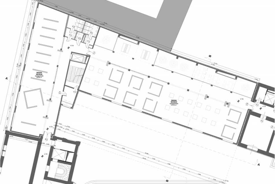 Az Iparművészeti Múzeum bővítése - diplomaterv, tervező: Mecseki Dániel