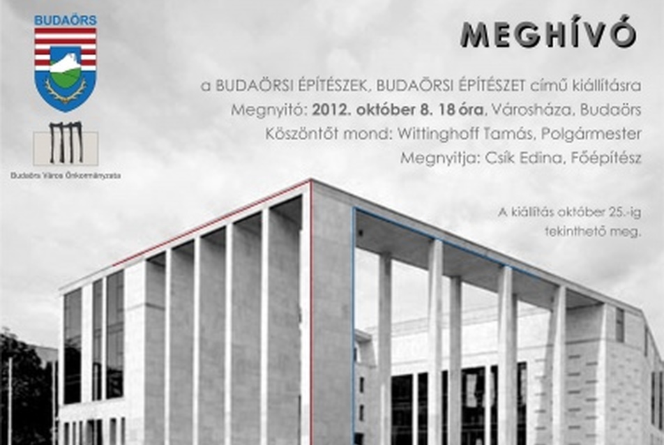 Budaörsi Építészek, Budaörsi Építészet című kiállítás