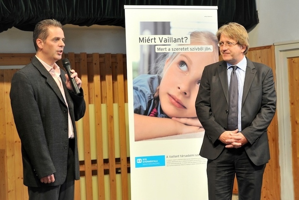 A Vaillant az otthon melegét ajándékozta a battonyai SOS Gyermekfalunak
