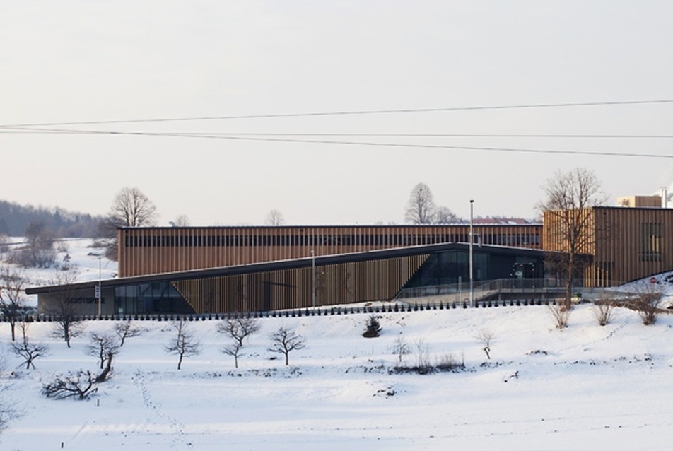 Sportközpont, Stopiče - vezető tervezők: Rok Jereb, Blaž Budja